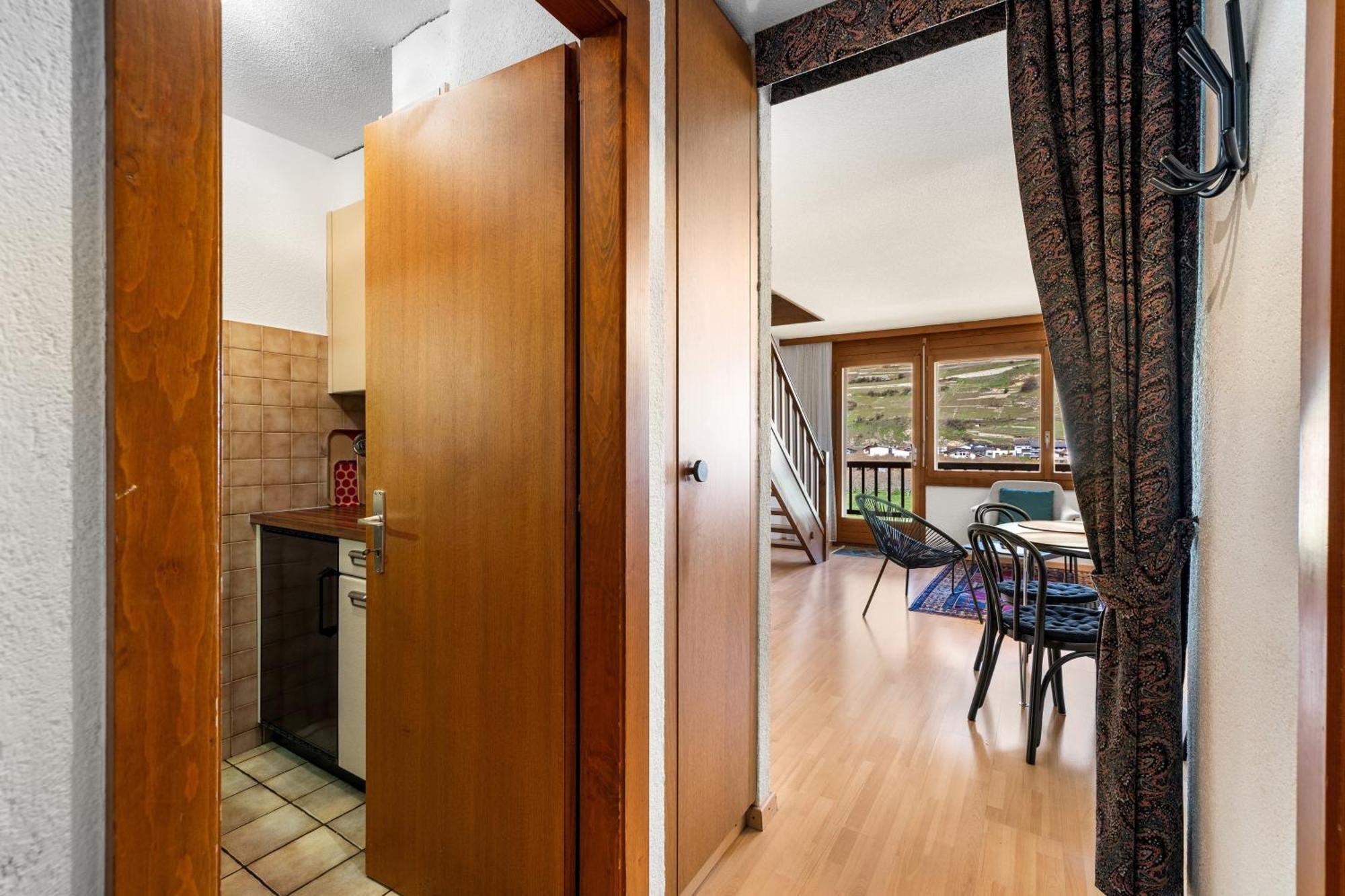 Duplex Cosy Aux Bains De Saillon Apartamento Exterior foto